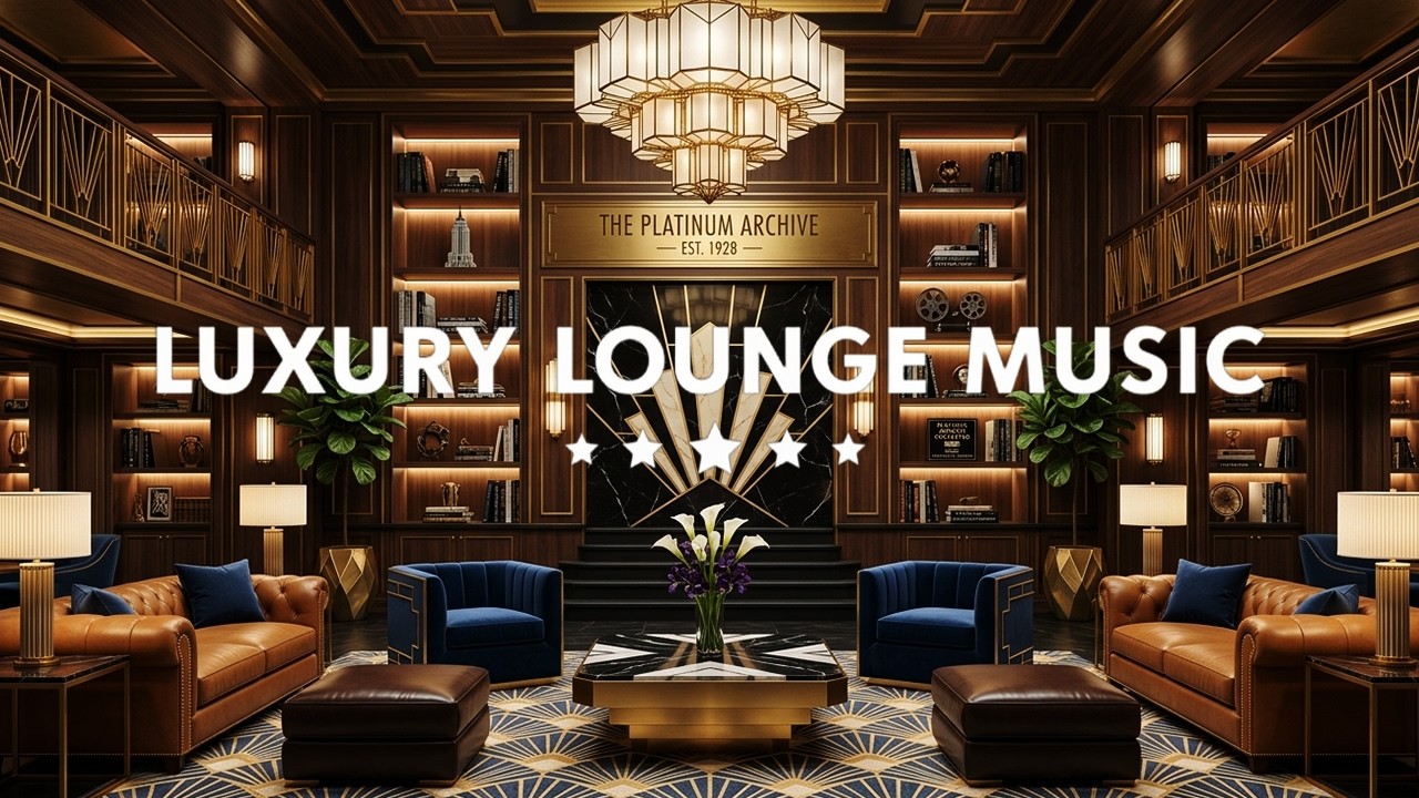 Luxury Hotel Lounge Music BGM - Elegant Jazz Saxophone Music | Relaxing ...