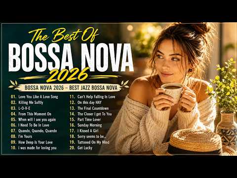 Best Bossa Nova Cool Music 2026 💥 Best Bossa Nova Cover Songs Playlist 🎁 Bossa Nova 100 Hits
