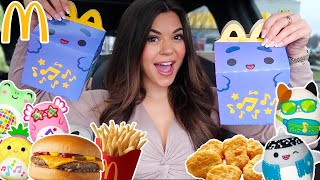 McDonalds New SQUISHMALLOW HAPPY MEALS with Mystery Toys!