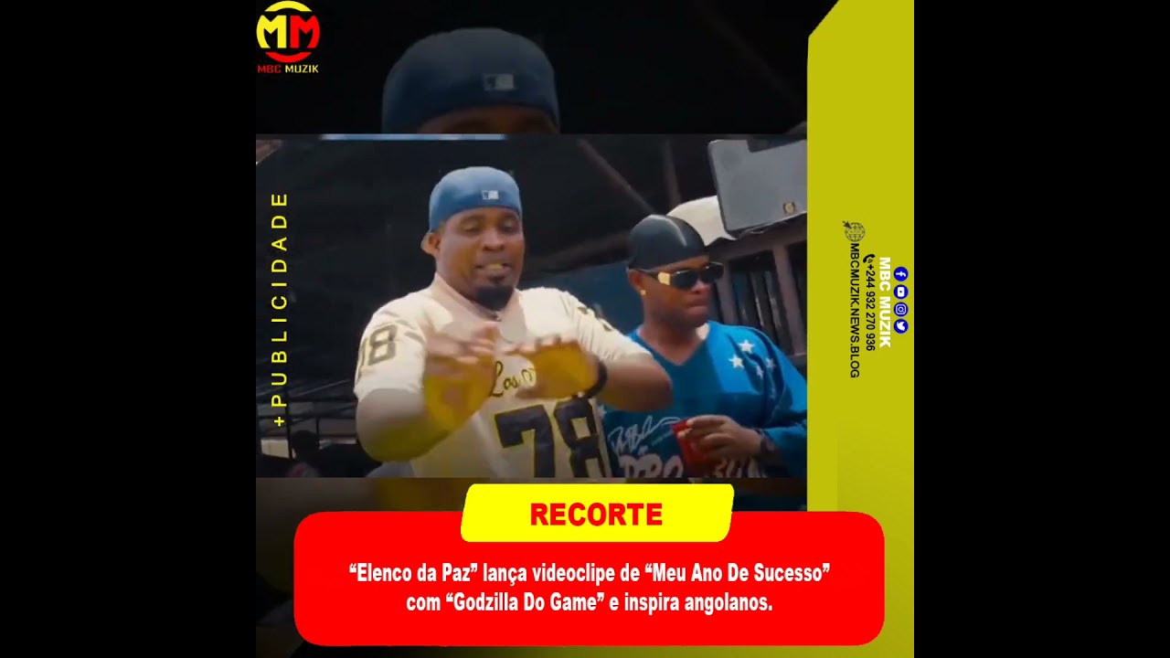 Watch Elenco da Paz" lança videoclipe de "Meu Ano De Sucesso" com "Godzilla do Game". on YouTube Watch Elenco da Paz" lança videoclipe de "Meu Ano De Sucesso" com "Godzilla do Game". on YouTube