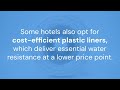 Which store offers vinyl shower curtains in bulk for a hotel?