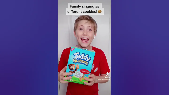 FAMILY SINGING AS DIFFERENT COOKIES!!!  #sharpefam...