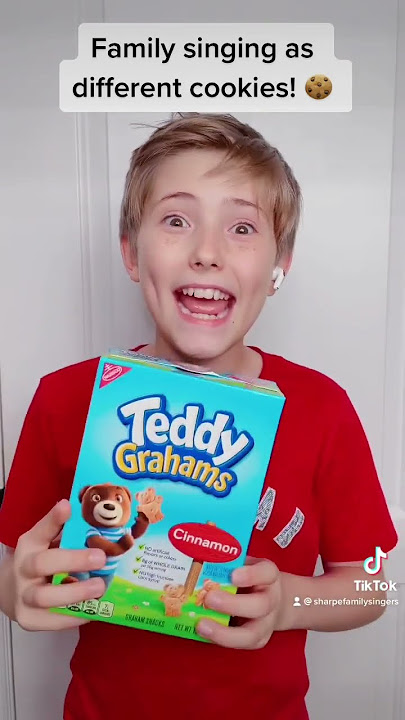 FAMILY SINGING AS DIFFERENT COOKIES!!! 😜🍪 #sharpefamilysingers #shorts