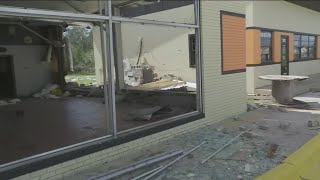 Devastation in Florida after Hurricane Helene makes landfall
