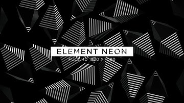 Element Neon VJ Loops Background