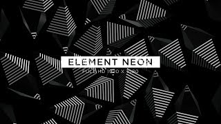 Element Neon Vj Loops Background