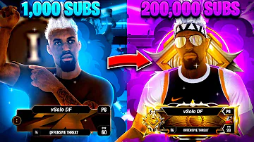 NBA 2K20 GREATEST MOMENTS (Solo DF) • ROOKIE to LEGEND EVOLUTION + 2K LOGO + JOINING DF + MILESTONES