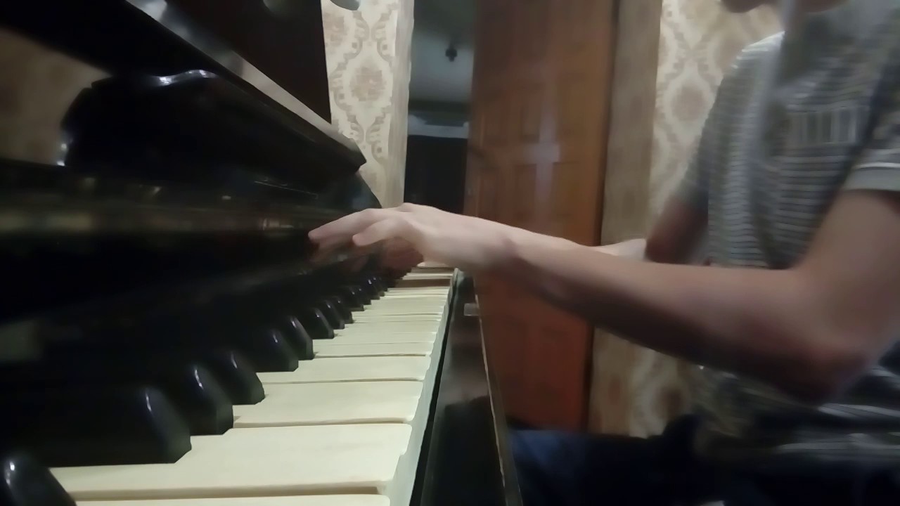 Undertale Piano. Fallen Down. Piano cover. YouTube