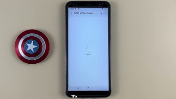 How to enable/disable Installing apk applications from unknown sources on Samsung J6 Plus Android 10