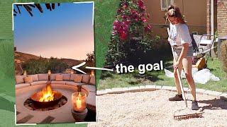 i totally transformed my outdoor space! (desert vibes patio makeover)