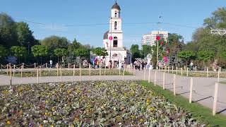 Кишинёв.Соборный парк сегодня вечером  в Праздник Светлой Пасхи.5.05.24🇲🇩