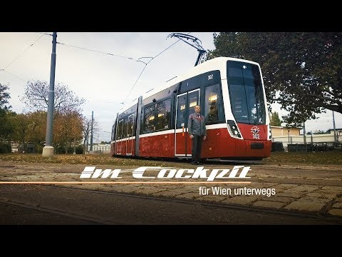 Im Cockpit: Flexity -  Neue Straßenbahn der Wiener Linien