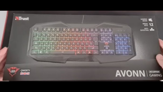 Lights: Keyboard - GXT Change AVONN YouTube Gaming 830-RW