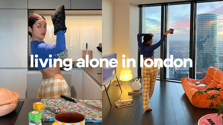 A Week Living Alone in LONDON | The Couch Is Here!...