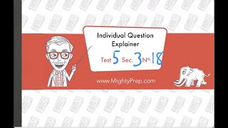 SAT Practice Test 5, Section 3, Question 18