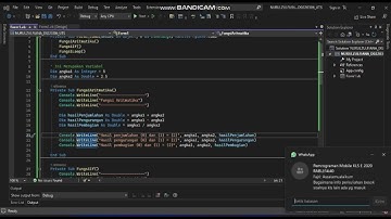 ViSUAL BASIC | PENGGUNAAN VARIABEL ,TIPE DATA,ARITMATIKA,FUNGSI IF DAN PERULANGAN