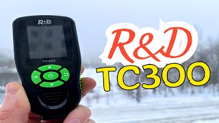 Толщиномер R &amp; D TC300 | Автомобильный толщиномер R&amp;D TC300