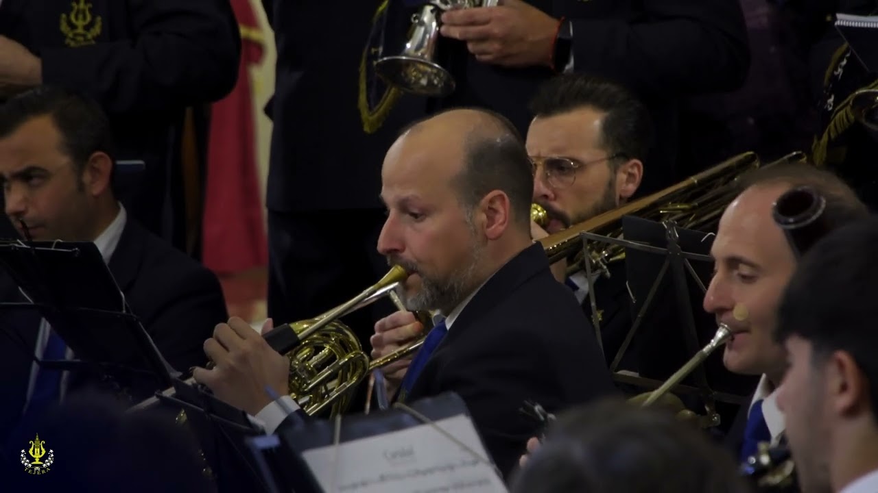 Estreno de la marcha Caridad de Daniel Albarrán por la Banda de Música Maestro Tejera