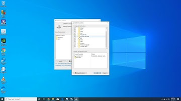 How to configure windows search index