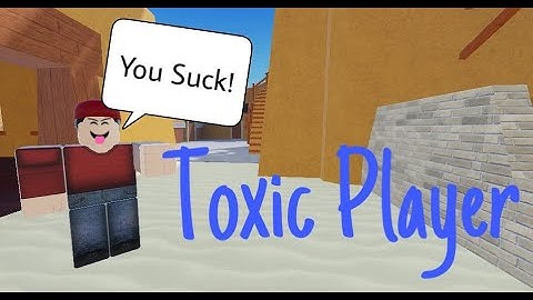 1v1ing a TOXIC PLAYER [Roblox Arsenal]
