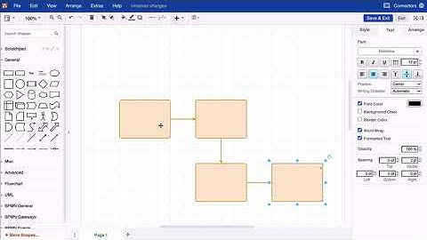 Creating connectors & shapes with draw.io keyboard shortcuts in Confluence