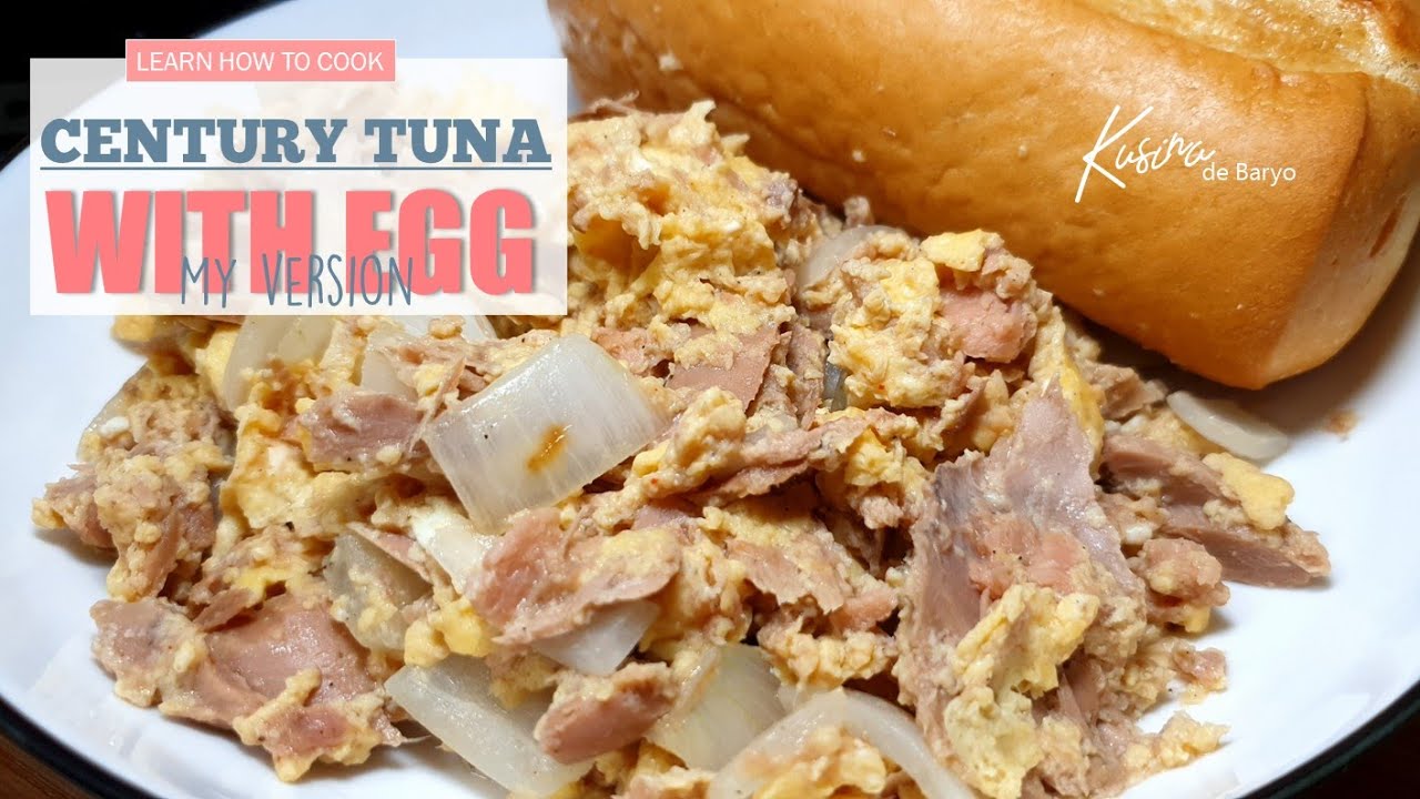 CENTURY TUNA WITH EGG SIMPLE BREAKFAST RECIPE YouTube