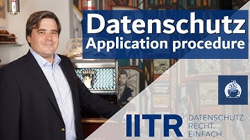 GDPR: Application procedure and data protection #dsgvo #hr #recruiting