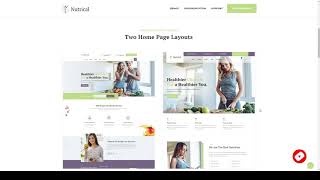 Nutrical - Health and Diet WordPress Theme