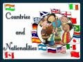 Countries and Nationalities  - English Language