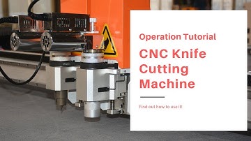 Omni CNC Knife Digital Cutting Machine Operation Tutorial