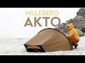 In the snow with the hilleberg akto