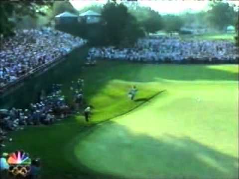 2006 US Open golf - Phil Mickelson 18th hole final round