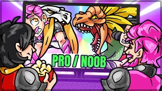 What Happened To Us - Pro And Noob Vs First Generations Ultimate Pro And Noob Monster Hunter Fun