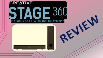 Review : Creative Stage 360 Soundbar