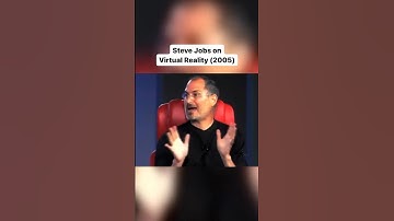 Steve Jobs on Virtual Reality at D3 in 2005, with Walt Mossberg and Kara Swisher #apple #visionpro
