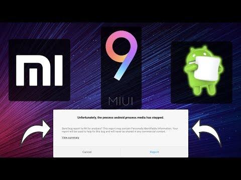 How to Fix: Unfortunately, the process android.process.media has stopped | MIUI |