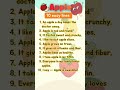 Apple — 10 Easy Lines | Simple Essay &amp; Speech for Kids