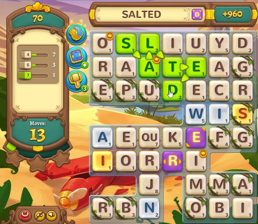 AlphaBetty Saga level 70 ENGLISH with mystery mouse 😈