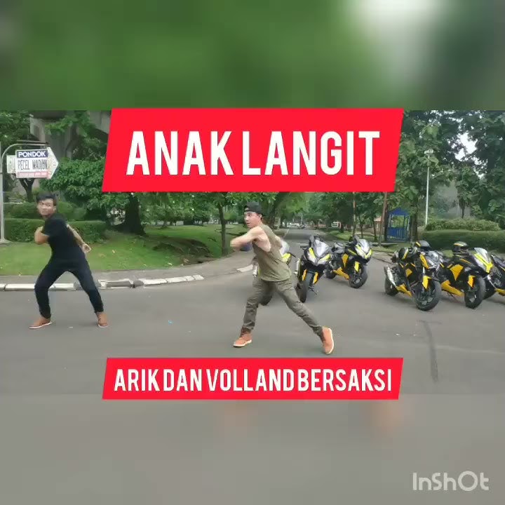 Anak langit aksi beladiri Arik & volland