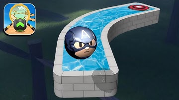 Sky Rolling Ball 3D Gameplay Speedrun iOS Android Level 234