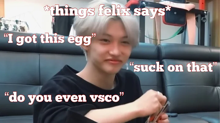 Things felix has said that live in my mind rent free