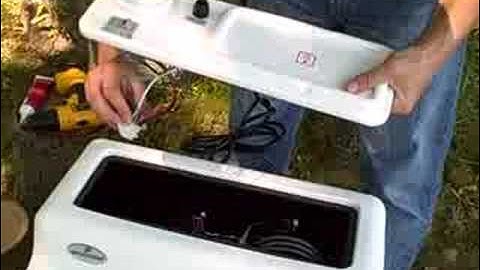 Envirolet 101: Re-Attaching Works-in-a-Drawer Box & Top Panel