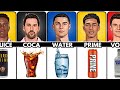 Famous footballers and their favorite drink
