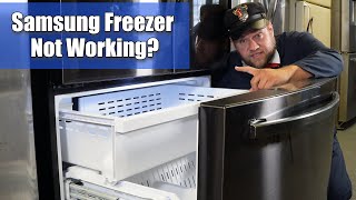 Samsung Refrigerator Freezer Not Working or Won