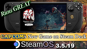 Kunitsu-Gami: Path of the Goddess Steam Deck | CAPCOM 2024 Game | SteamOS 3.5.19