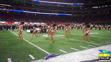 NCAT- "Blue & Gold Marching Machine" ft. Golden Delight at Honda BOTB 2018