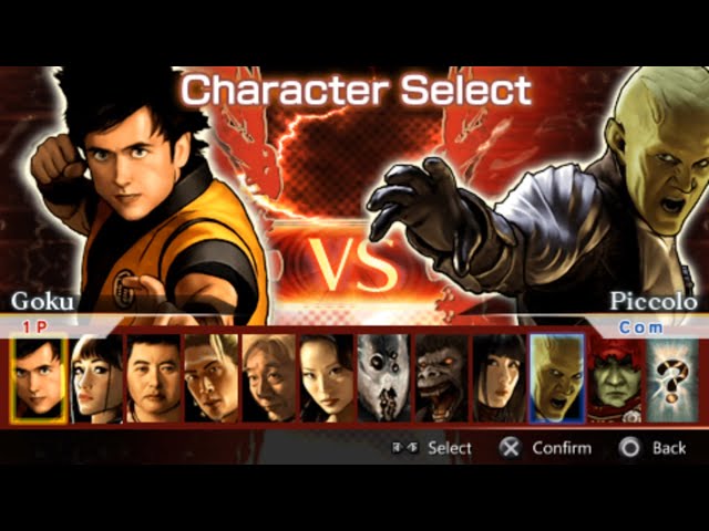 Dragonball Evolution All Characters [PSP] 