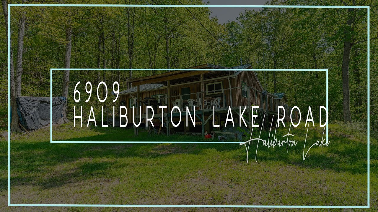 NOW SOLD! 6909 Haliburton Lake Road, Haliburton Lake YouTube