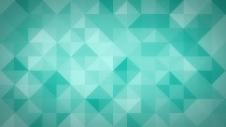 Cyan Triangles - HD Video Background Loop