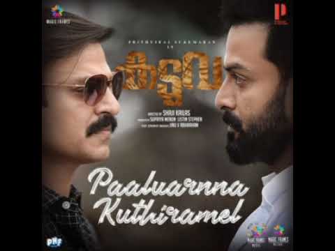 Paalvarnna Kuthiramel audio song  Kaduva